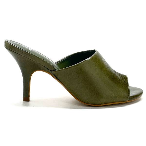 Mule Nova de tacón fino