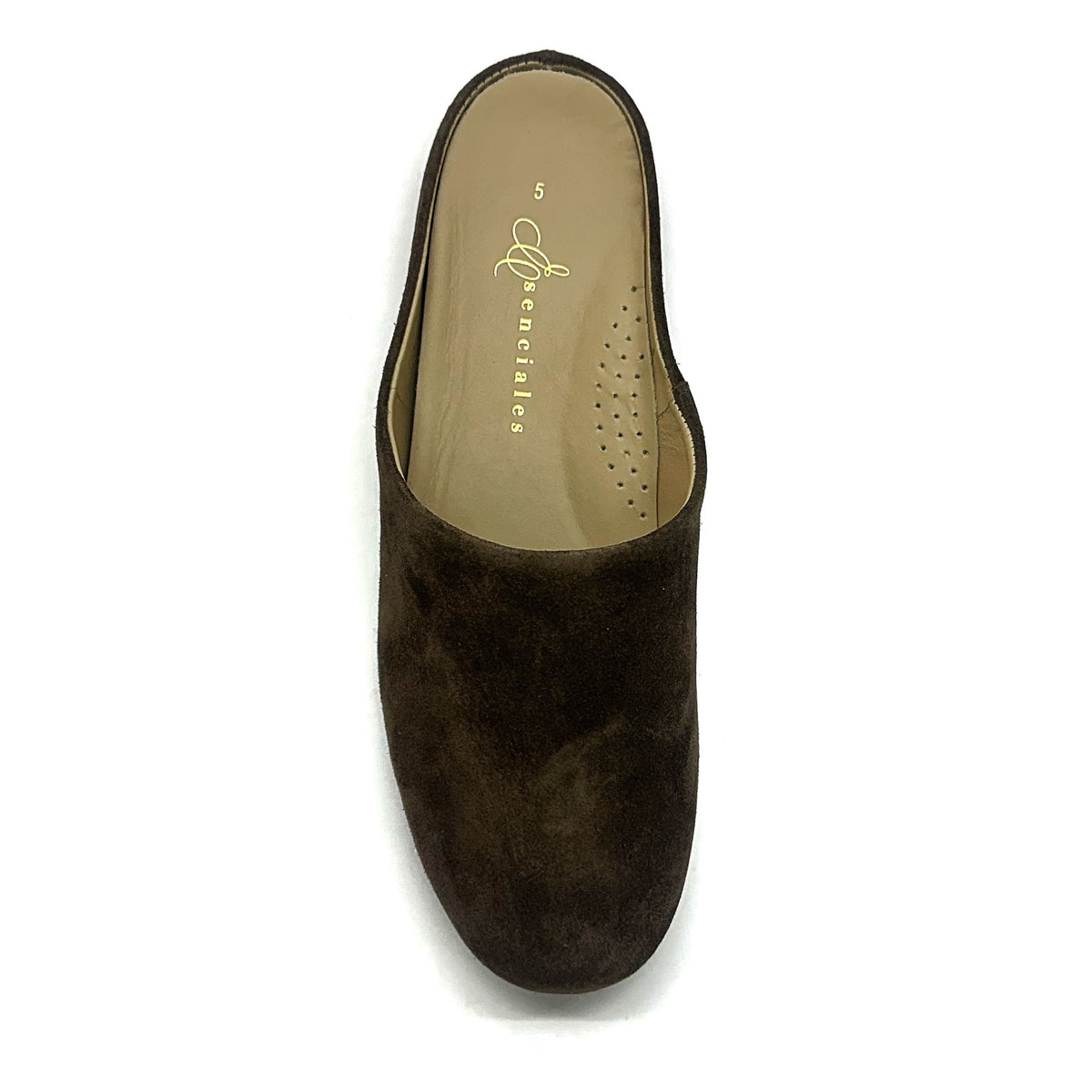 Slip-on de pelo en color Marrone — Esenciales II de María Conchita Alcalá