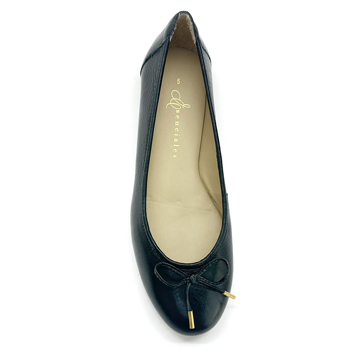 Ballerina Signature con lazo en color Apollo Preto — Esenciales II de María Conchita Alcalá