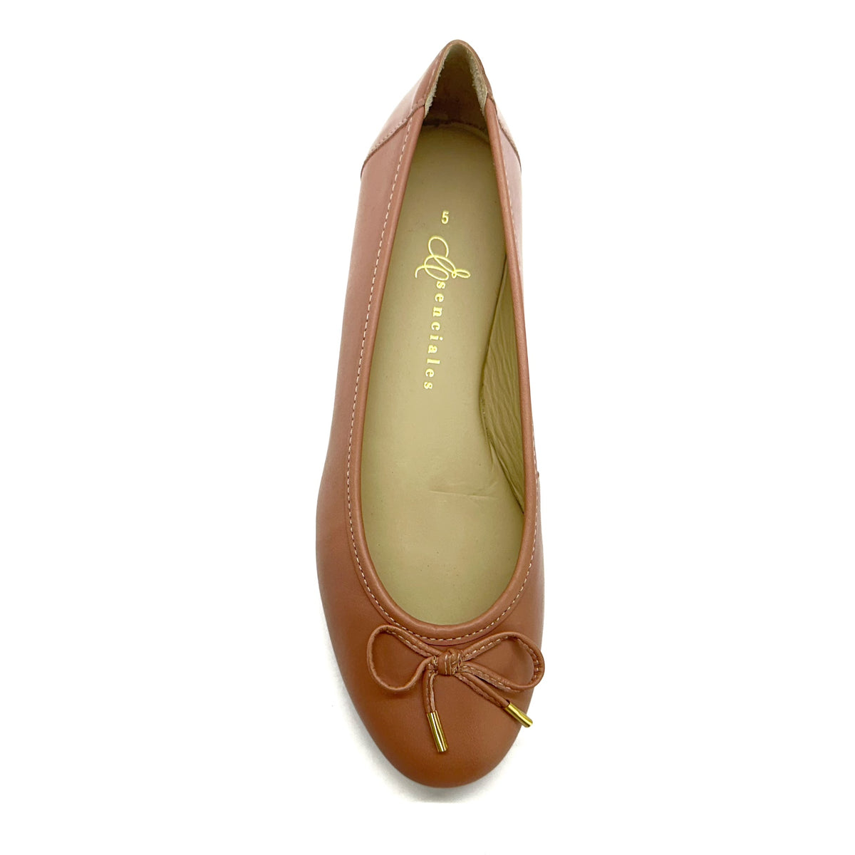 Ballerina Signature con lazo en color Vegt Salmao — Esenciales II de María Conchita Alcalá