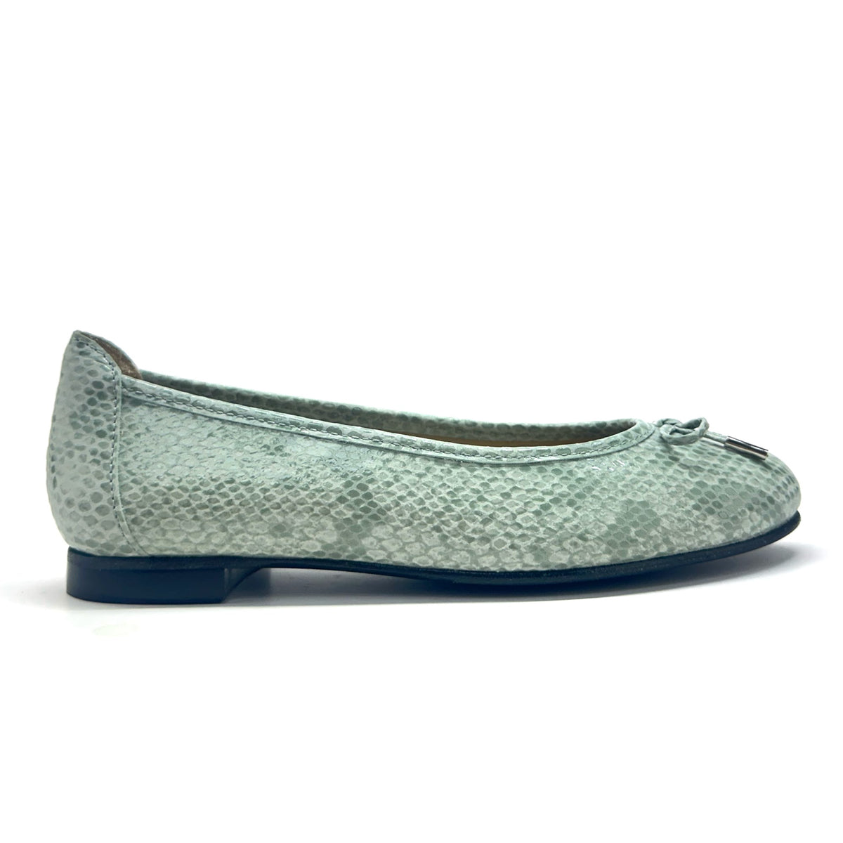 Ballerina Signature con lazo en color Python Aqua — Esenciales II de María Conchita Alcalá