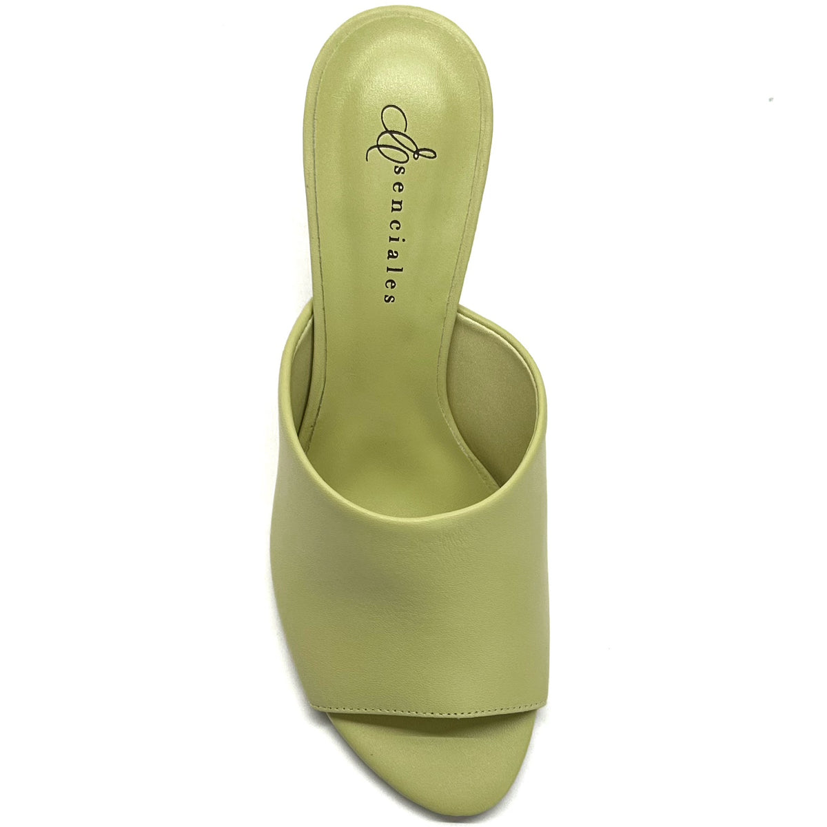 Mule Nova de tacón fino en color Limoncelo — Esenciales II de María Conchita Alcalá