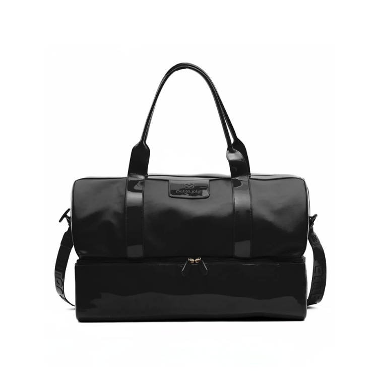 Bolso de mano estilo bowling en color Preto