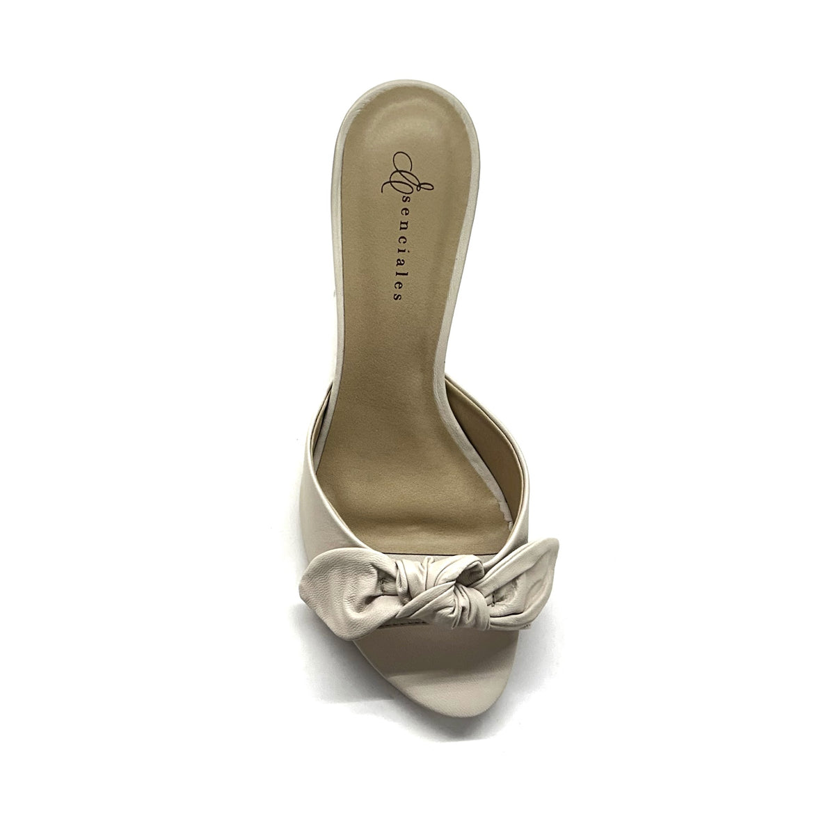 Mule Iris con nudo en color Blush