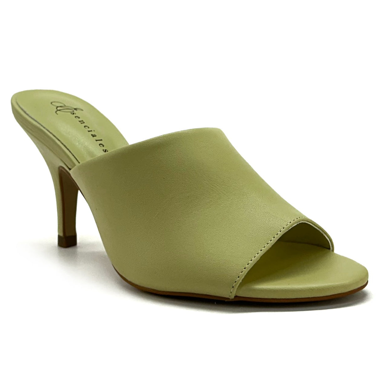 Mule Nova de tacón fino en color Limoncelo — Esenciales II de María Conchita Alcalá