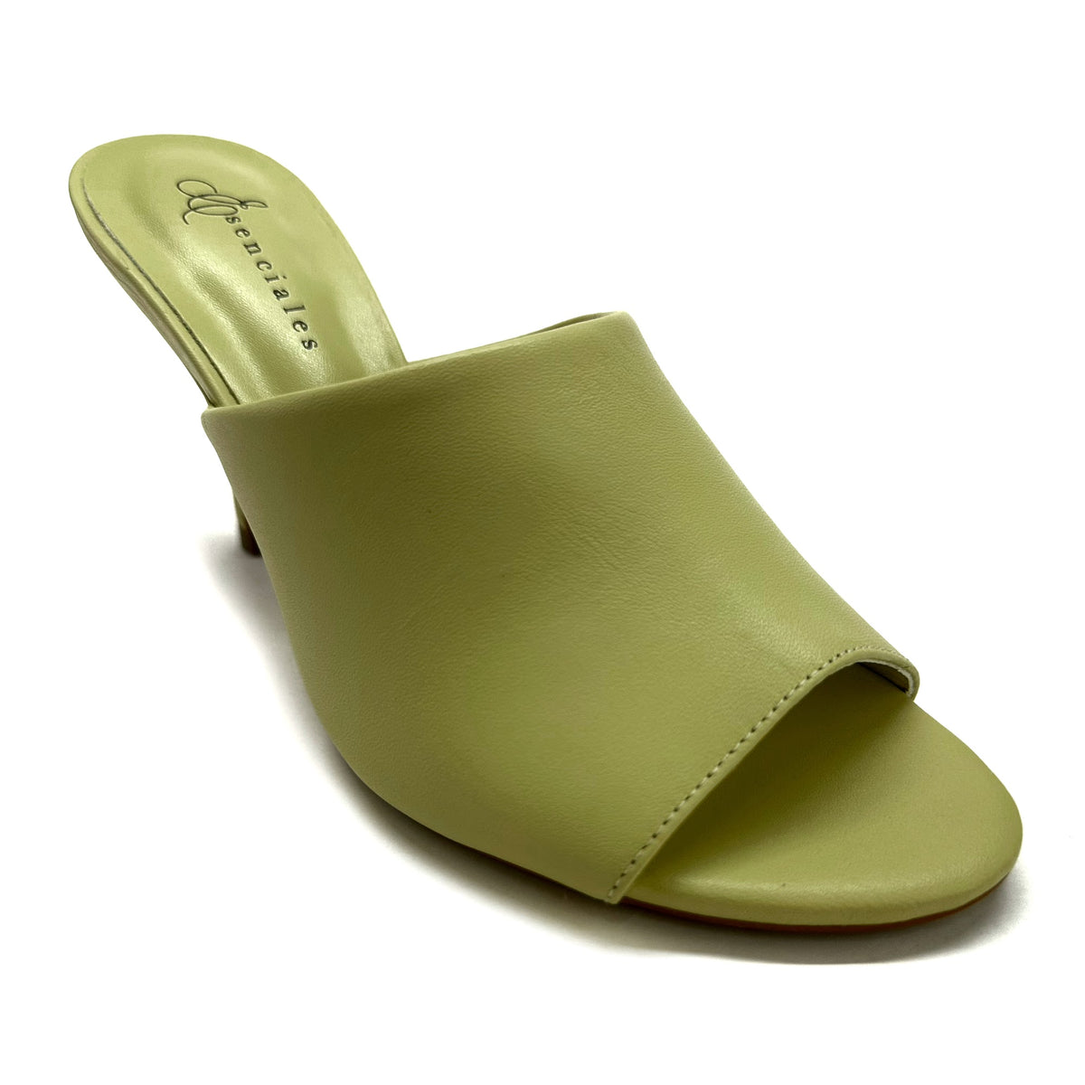 Mule Nova de tacón fino en color Limoncelo — Esenciales II de María Conchita Alcalá