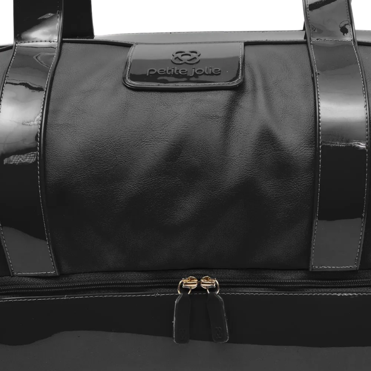 Bolso de mano estilo bowling en color Preto