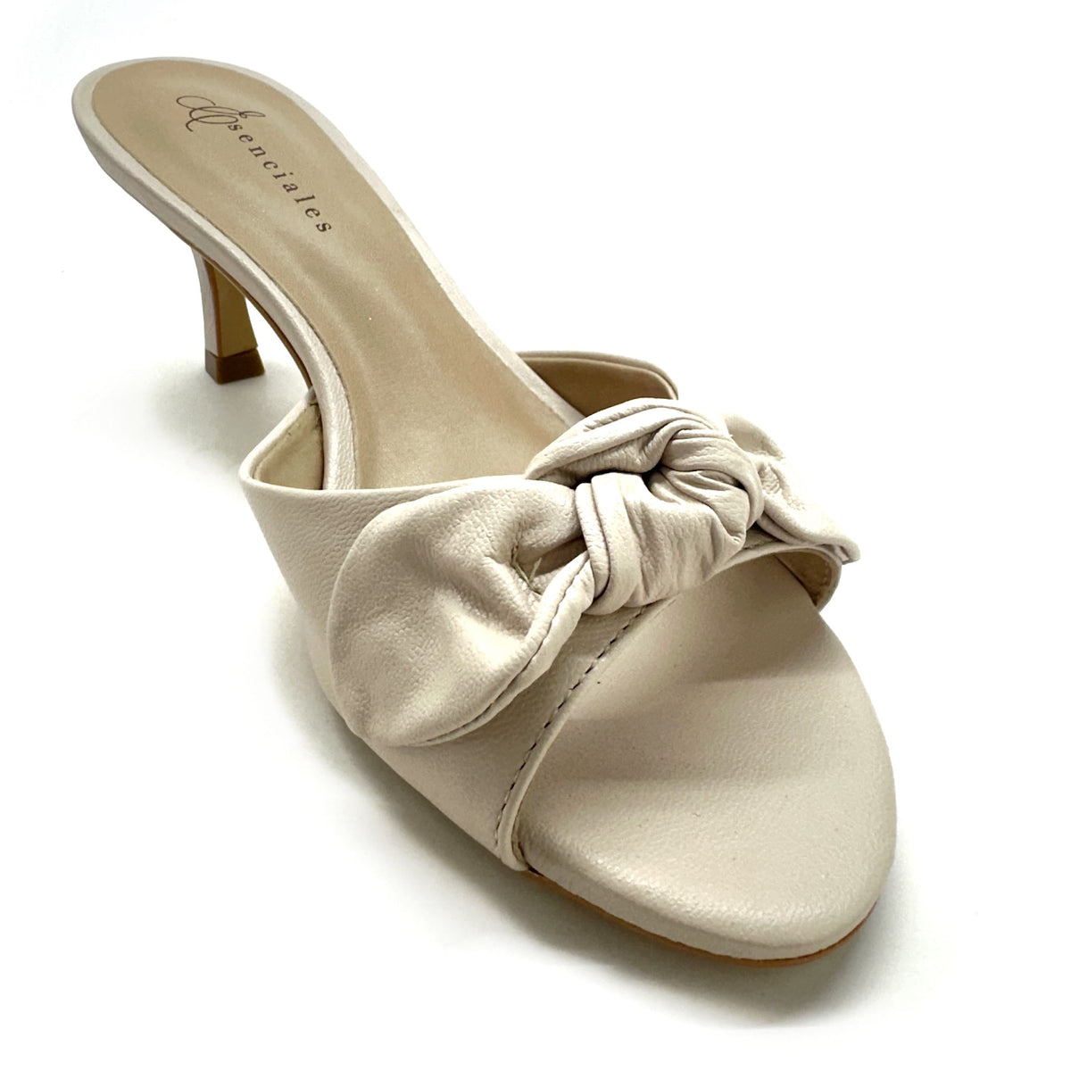 Mule Iris con nudo en color Blush — Esenciales II de María Conchita Arcalá
