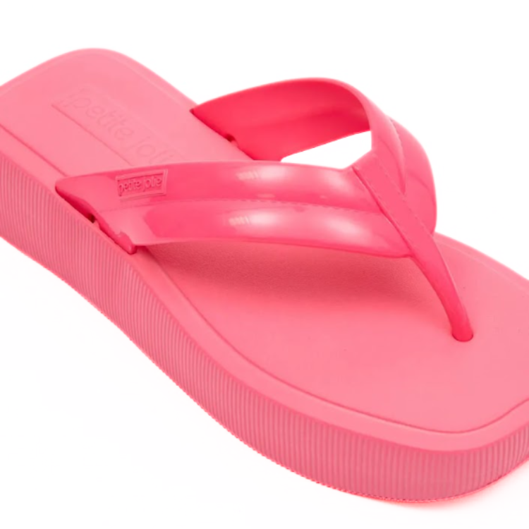 Chancleta de plataforma en color Sweet Pink