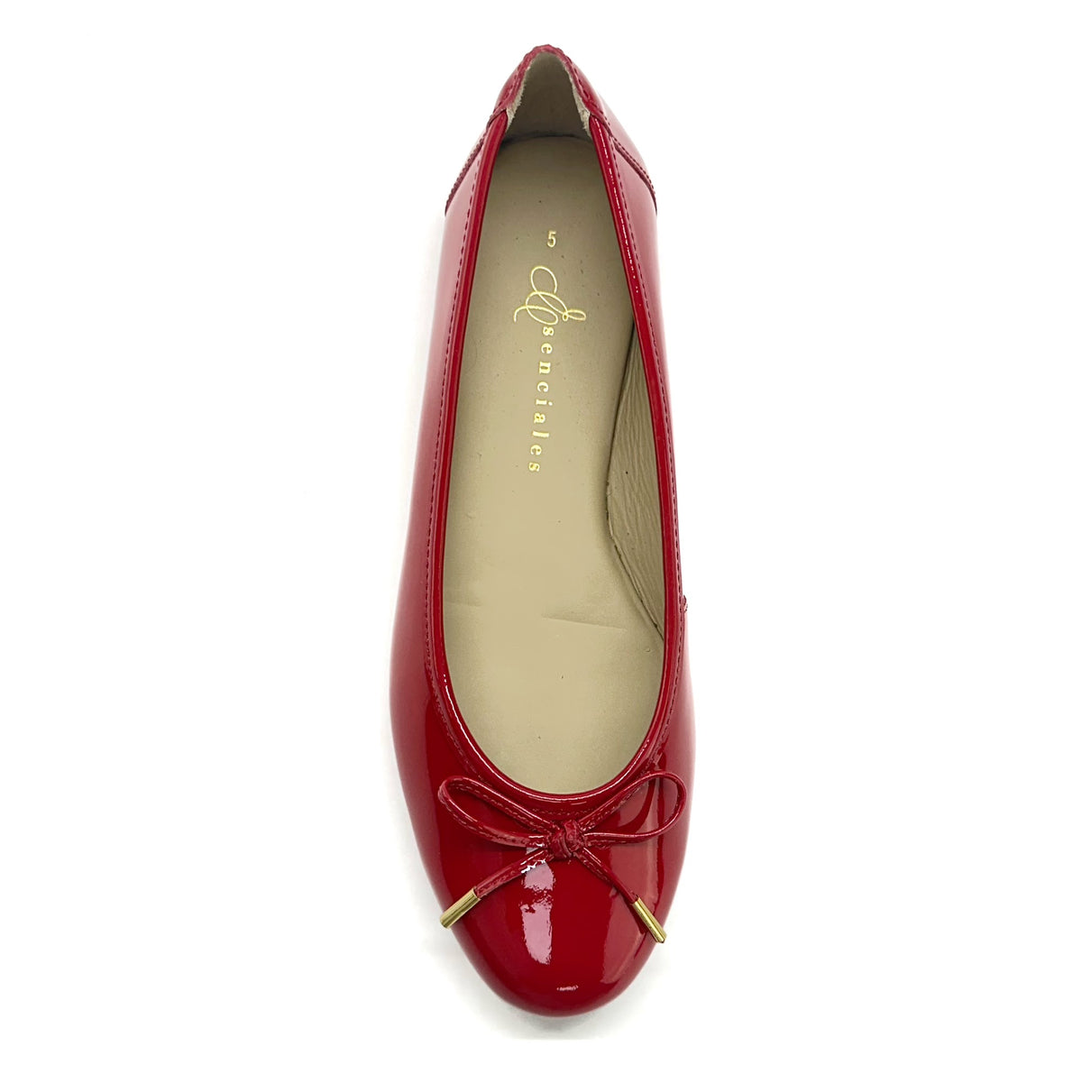 Ballerina Signature con lazo en color Rosso — Esenciales II de María Conchita Alcalá
