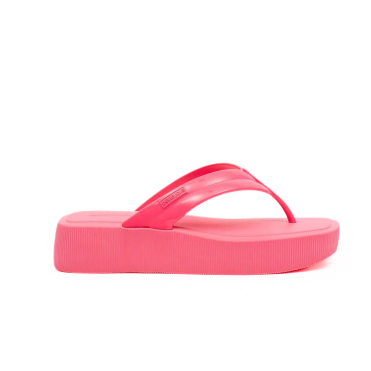 Chancleta de plataforma en color Sweet Pink