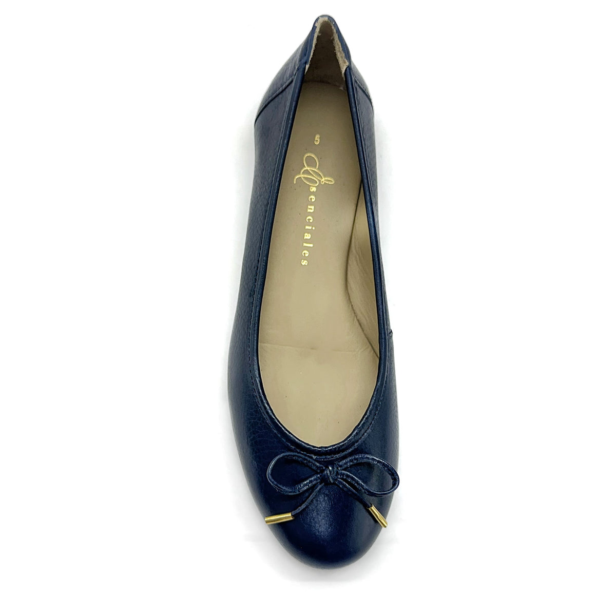 Ballerina Signature con lazo en color Fast Blue — Esenciales II de María Conchita Alcalá